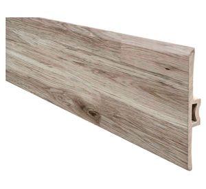 Moldura T Pvc Hoga 2Mt x 45mm Rústico Haya