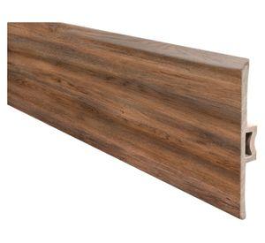Moldura T Pvc Hoga 2Mt x 45mm Tabaco