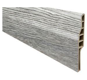 Guardapolvo Pvc Hoga 2Mt x 90mm Gris Oak