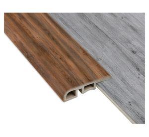 Cubrejunta Reductor Pvc Hoga 2Mt x 45mm Tabaco