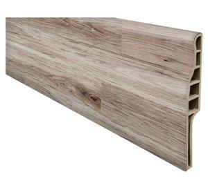 Guardapolvo Pvc Hoga 2Mt x 90mm Rústico Haya