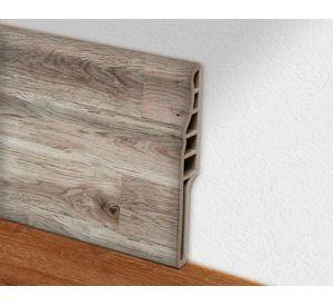 Guardapolvo Pvc Hoga 2Mt x 90mm Rústico Haya