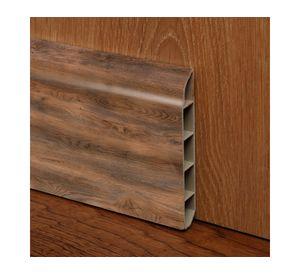 Guardapolvo Pvc Hoga 2Mt x 80mm Tabaco