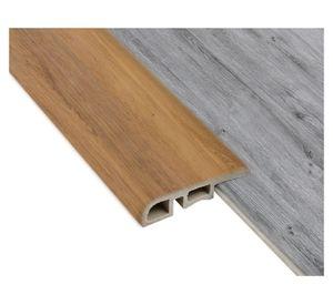 Cubrejunta Reductor Pvc Hoga 2Mt x 45mm Castaño