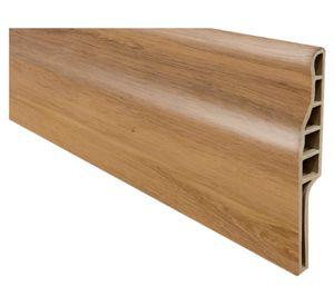 Guardapolvo Pvc Hoga 2Mt x 90mm Castaño