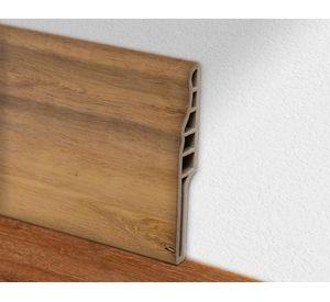 Guardapolvo Pvc Hoga 2Mt x 90mm Castaño