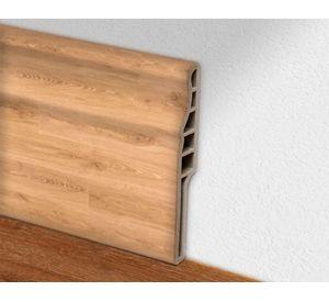Guardapolvo Pvc Hoga 2Mt x 90mm Roble Suave