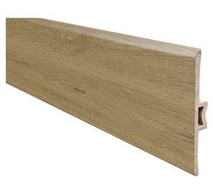 Moldura T Pvc Hoga 2Mt x 45mm Abedul