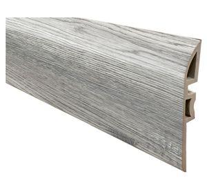 Cubrejunta Reductor Pvc Hoga 2Mt x 45mm Gris Oak