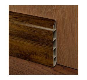 Guardapolvo Pvc Hoga 2Mt x 80mm Café