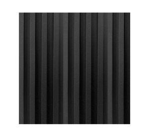 Panel revestimiento PVC negro 24 mm 0.42 m2