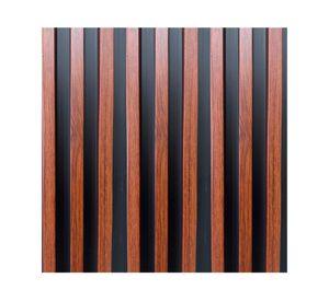 Panel revestimiento PVC café/negro 10 mm 0.39 m2