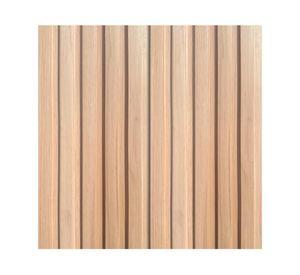 Panel revestimiento PVC café claro 24 mm 0.42 m2