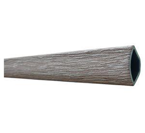 Cuarto rodón gris oak 1 mm 2 m