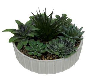 Suculenta artificial grande Farm House