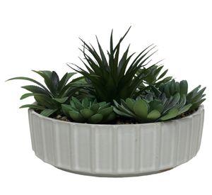 Suculenta artificial grande Farm House