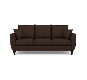 Sofá 3 Cuerpos Porter Café Tela – Confort y Estilo para tu Hogar