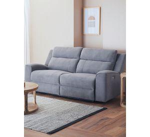 Sofá 2 Cuerpos Reclinable Eléctrico Gris Montana KM807SPWGR