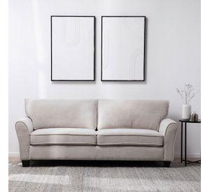 Living 3 Cuerpos New Charlotte Beige + 2 Bergers KM2500