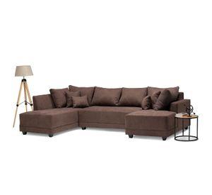 Seccional Doble Chaise Venneto Chocolate