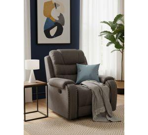 Berger Reclinable y Mecedor Gris Moderno Verona 6035CHGR