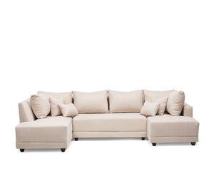 Seccional Doble Chaise Venneto Beige