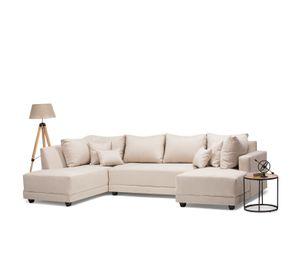 Seccional Doble Chaise Venneto Beige