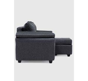 Sofá Ezeiza + 1 Pouf Chenille - TH