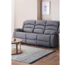 Sofá 3 Cuerpos Reclinable Moderno New Praga 8041SFF