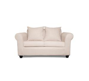 Sofá 3 y 2 Cuerpos Pavia en Tela Beige, Set para Living
