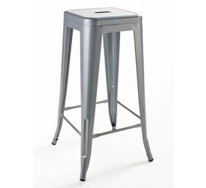 Piso de Bar Metal Tolix Gris