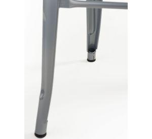 Piso de Bar Metal Tolix Gris