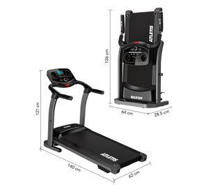 Trotadora Plegable M201 Bluetooth Negro