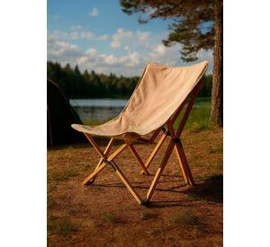 Silla Pleagable Camping Ranco Beige
