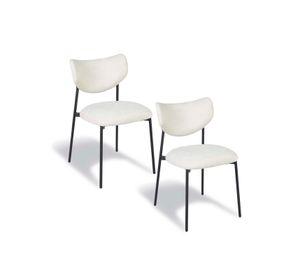 Pack 2 Sillas de Comedor Oslo Beige
