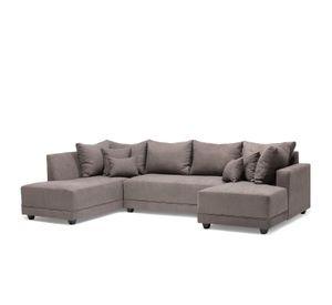 Seccional Doble Chaise Venneto Gris