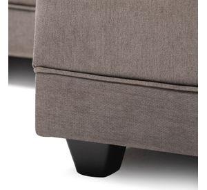 Seccional Doble Chaise Venneto Gris