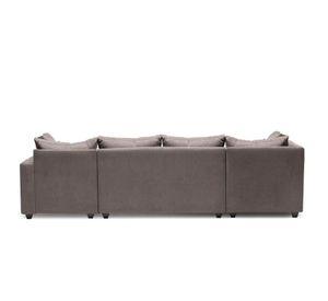 Seccional Doble Chaise Venneto Gris