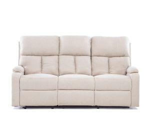 Sofá 3 Cuerpos Reclinable Moderno Matheus PK8071S
