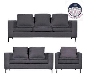 Living Urbano 3-2-1 Marengo resorte pocket