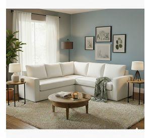 Seccional Matilda blanco full comfort plus