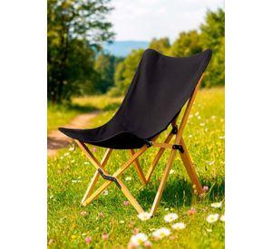 Silla Pleagable Camping Ranco Negro