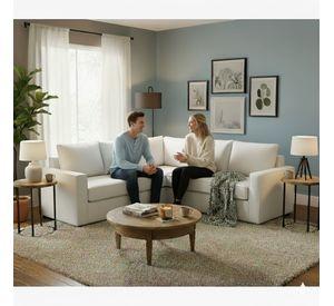 Seccional Matilda blanco full comfort plus