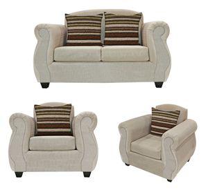 Living Merida 2-1-1 Tela Beige
