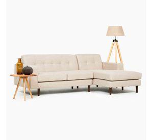 Seccional Acces 3 Cuerpos Beige Derecho