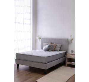 Cama Feel + Respado Rest 2 Plaza - Gris