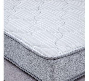 Cama Feel + Respado Rest 2 Plaza - Gris