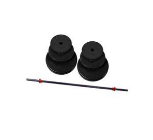 Set Pesas 20kg Barra 1.2 Mts + Discos De Cemento