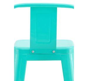 Silla Alta Metal Menta