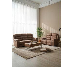 Living Reclinable Sofá 3 Cuerpos + 1 Sofá 2 Cuerpos Norman SET2011LF2